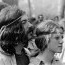 Couple, New Haven Green, May Day 1970