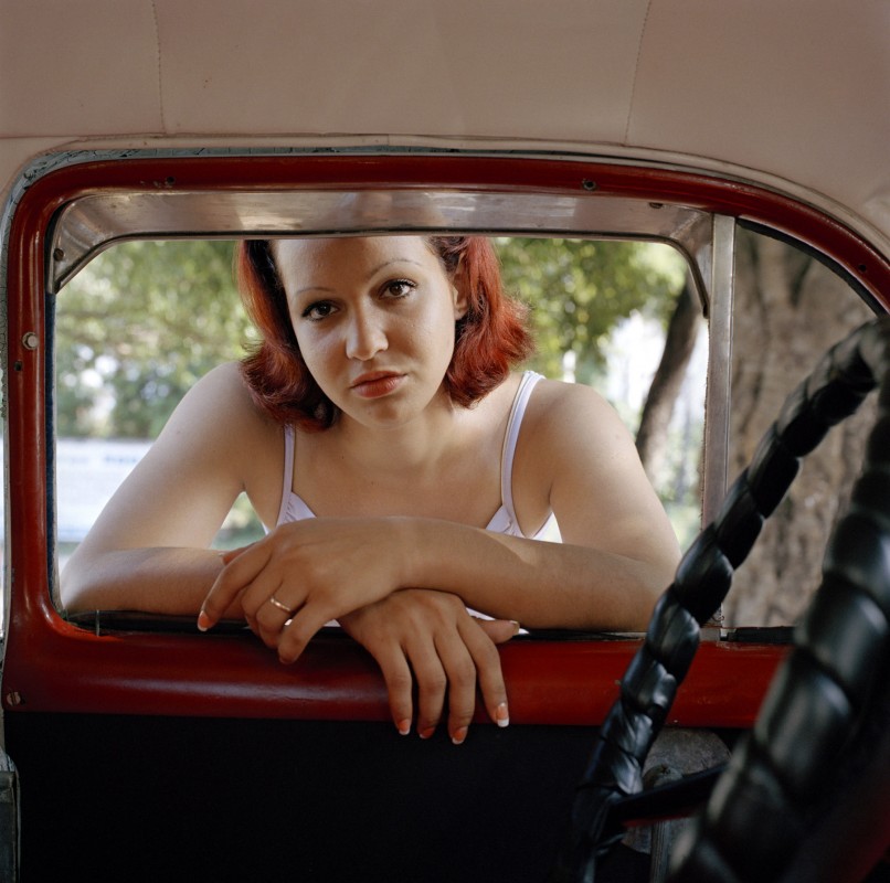 Red-haired woman, October 2003