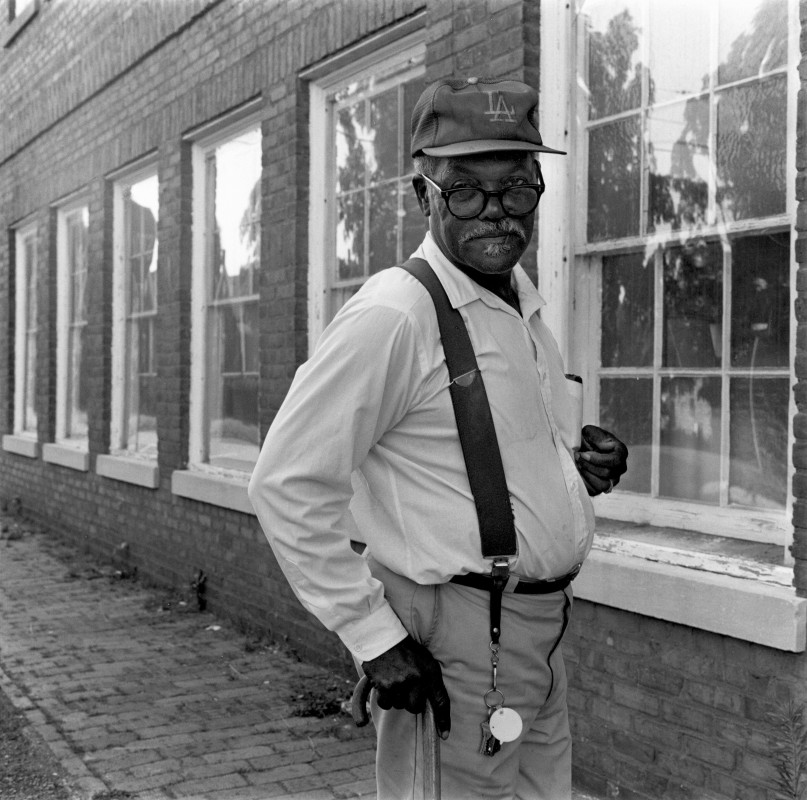 William Evans,  sixty-seven, June 1990, Durham, N.C., retired sharecropper 